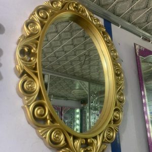 Designer Gold Frame Mirror