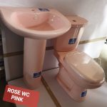 Medium Pink Water Closet - Model BT-CC05-3
