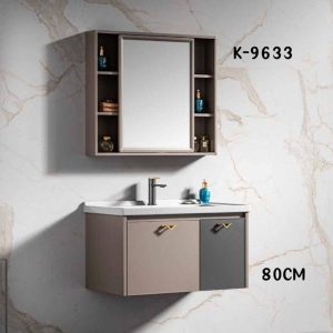 WK9633 80cm Wall-Mounted Cabinet Basin