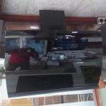 90cm Plasma Extractor with Hand Wave Sensor and Charcoal Filter