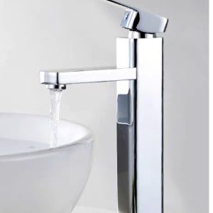 Premium Stainless Steel Square-Style Basin Mixer