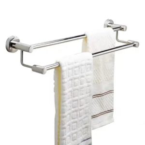 Aluminum Double towel hanger
